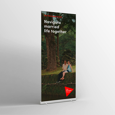 Picture of The Marriage Course Pull-up Banner V1