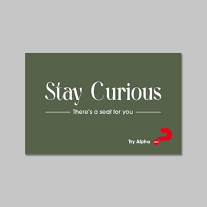 Picture of Stay Curious Alpha Wallet Card v3