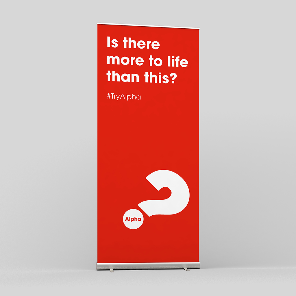 Picture of Alpha Pull-up Banner (Life)