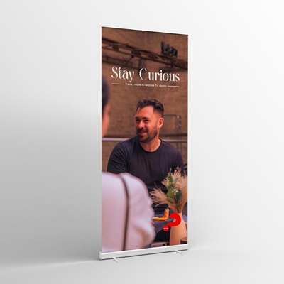 Picture of Stay Curious Alpha Pull-up Banner v2
