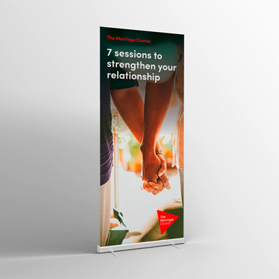 Picture of The Marriage Course Pull-up Banner V2