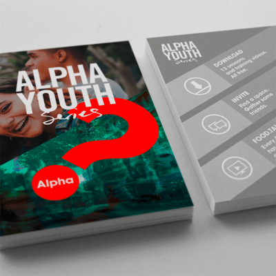 Picture of Alpha Youth Series Postcard V10