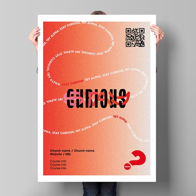 Picture of Stay Curious Poster v1