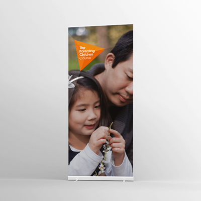 Picture of The Parenting Children Course Pull-up banner V4