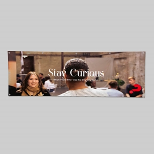 Picture of Stay Curious Alpha Banner (8ft)