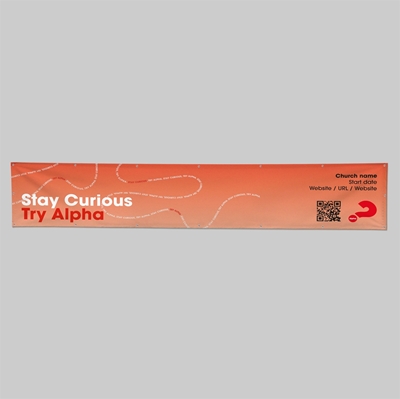Picture of Stay Curious Banner v2 (15ft)