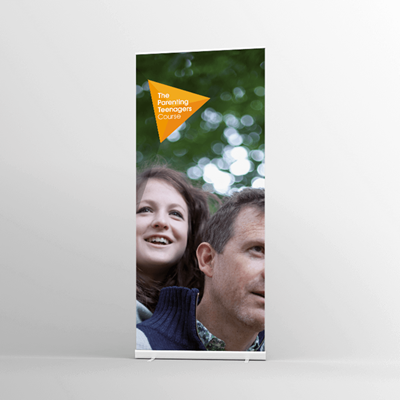 Picture of The Parenting Teenagers Course Pull-up banner V6