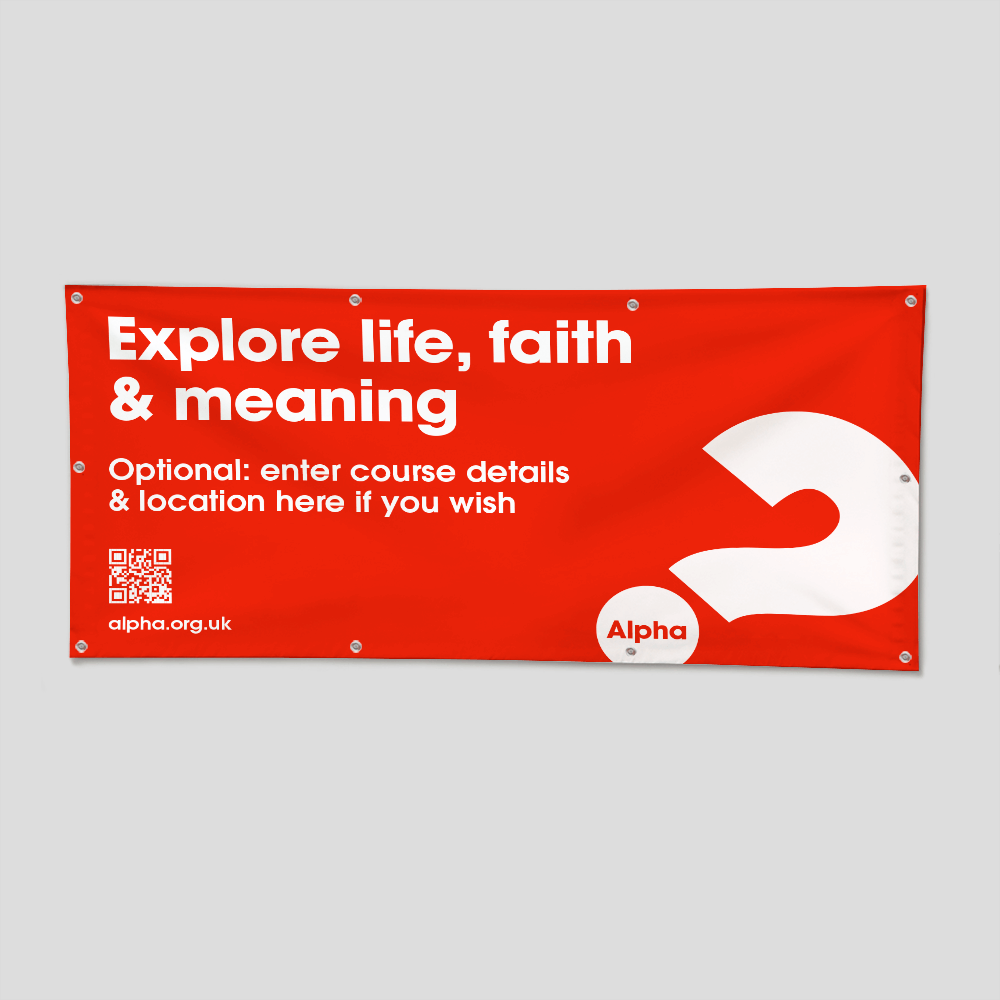 Picture of Alpha Explore Banner (6ft)