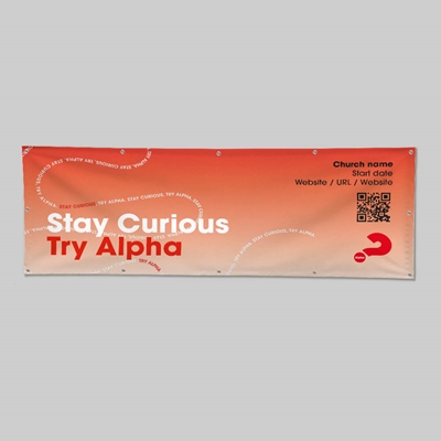 Picture of Stay Curious Banner v2 (8ft)