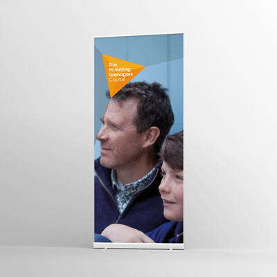 Picture of The Parenting Teenagers Course Pull-up banner V4