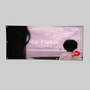 Picture of Stay Curious Alpha Banner (6ft)