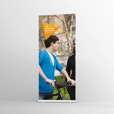 Picture of The Parenting Teenagers Course Pull-up banner V5
